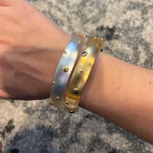 Alexis bitter set of two bangles for originally $300